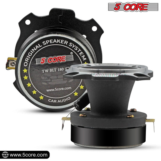 5Core Tweeters Speakers Car Audio Pair 600W Peak 3.5 Inch Super Bullet